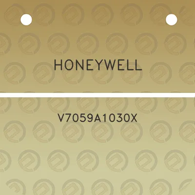 honeywell-v7059a1030x