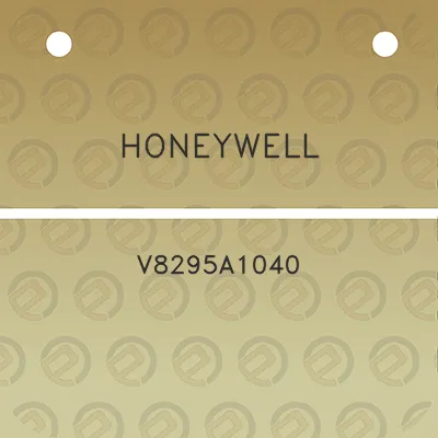 honeywell-v8295a1040