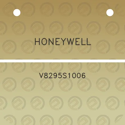 honeywell-v8295s1006