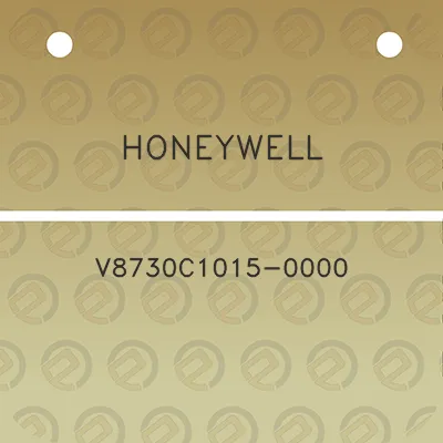 honeywell-v8730c1015-0000