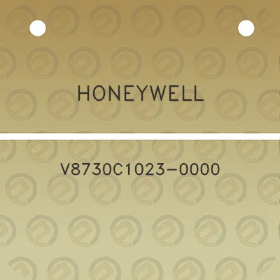 honeywell-v8730c1023-0000