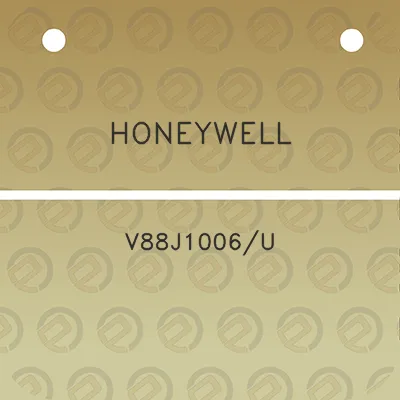 honeywell-v88j1006u