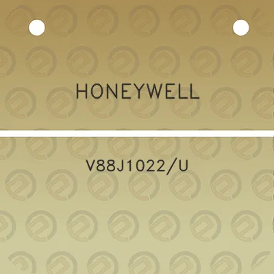 honeywell-v88j1022u