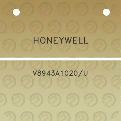 honeywell-v8943a1020u