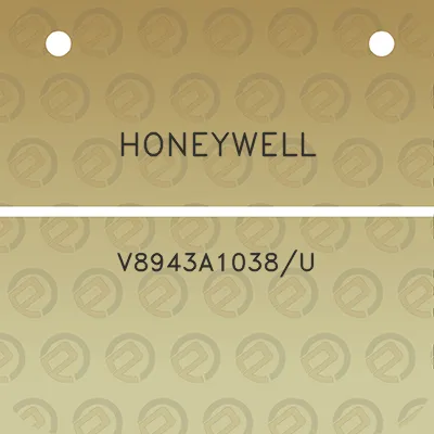 honeywell-v8943a1038u