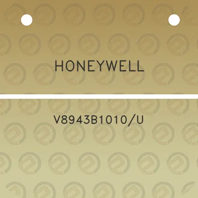 honeywell-v8943b1010u