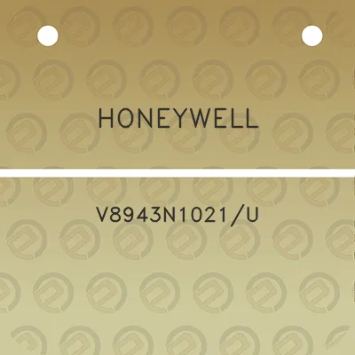 honeywell-v8943n1021u