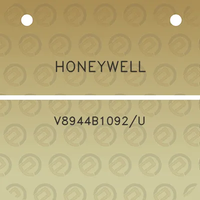 honeywell-v8944b1092u