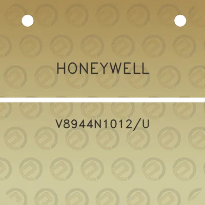 honeywell-v8944n1012u