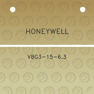 honeywell-vbg3-15-63