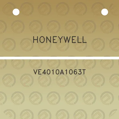 honeywell-ve4010a1063t