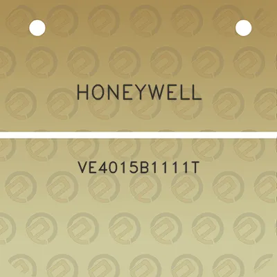 honeywell-ve4015b1111t