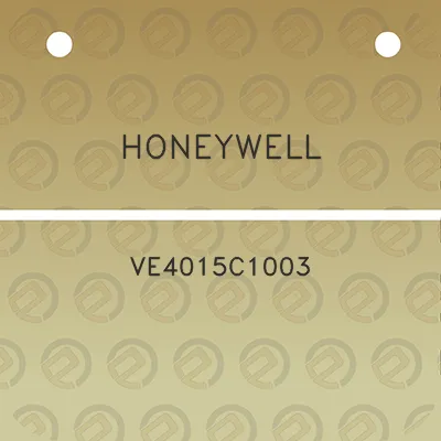 honeywell-ve4015c1003