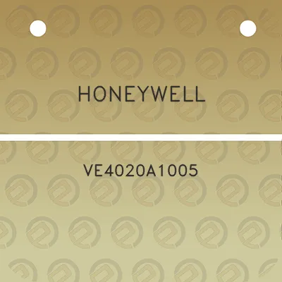 honeywell-ve4020a1005