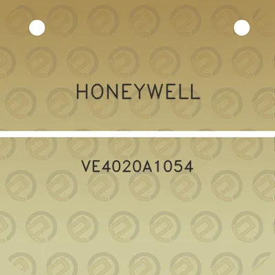 honeywell-ve4020a1054