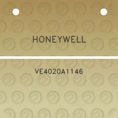 honeywell-ve4020a1146