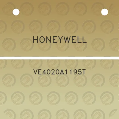 honeywell-ve4020a1195t