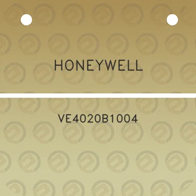 honeywell-ve4020b1004