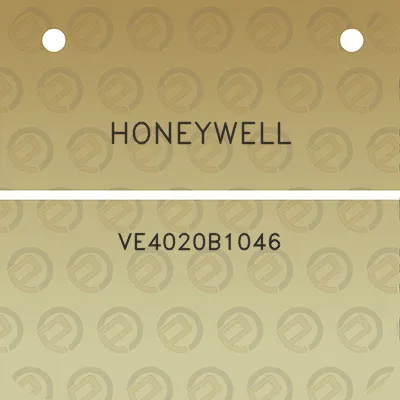 honeywell-ve4020b1046