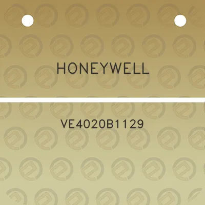 honeywell-ve4020b1129