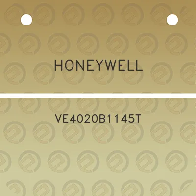 honeywell-ve4020b1145t