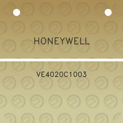 honeywell-ve4020c1003