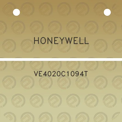 honeywell-ve4020c1094t