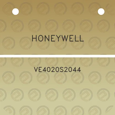 honeywell-ve4020s2044