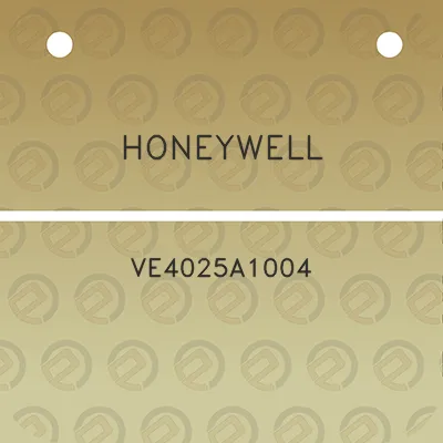 honeywell-ve4025a1004