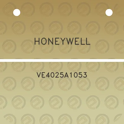 honeywell-ve4025a1053