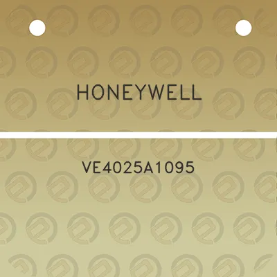 honeywell-ve4025a1095