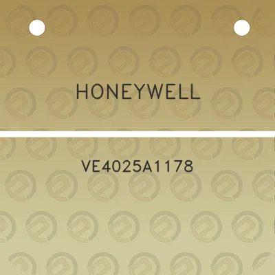 honeywell-ve4025a1178