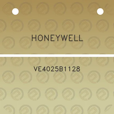 honeywell-ve4025b1128