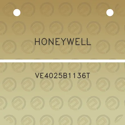 honeywell-ve4025b1136t