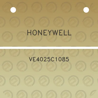 honeywell-ve4025c1085