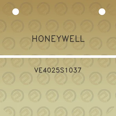 honeywell-ve4025s1037