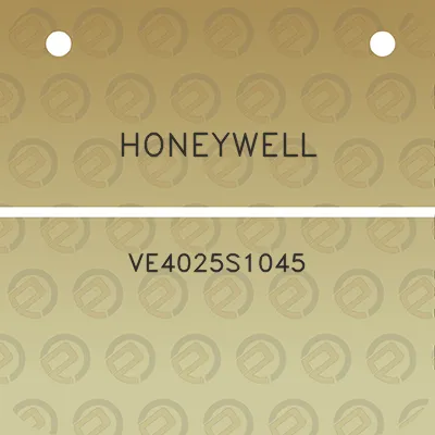 honeywell-ve4025s1045