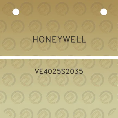 honeywell-ve4025s2035