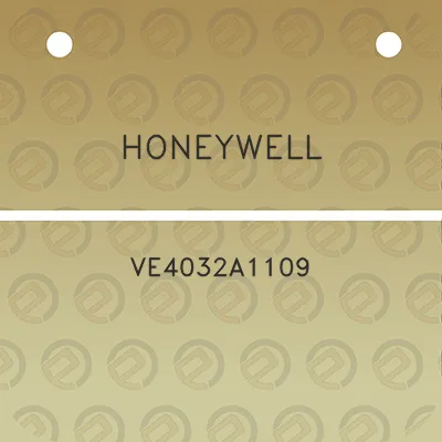 honeywell-ve4032a1109