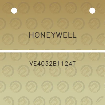 honeywell-ve4032b1124t