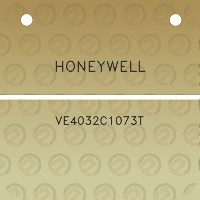 honeywell-ve4032c1073t