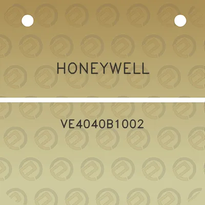 honeywell-ve4040b1002