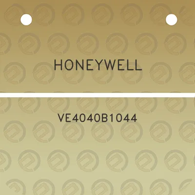 honeywell-ve4040b1044