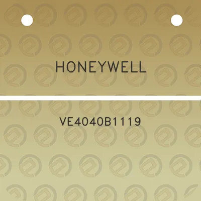 honeywell-ve4040b1119