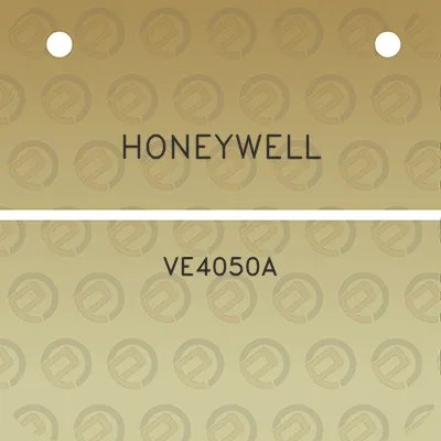 honeywell-ve4050a