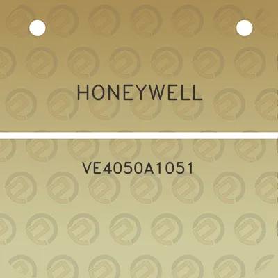 honeywell-ve4050a1051