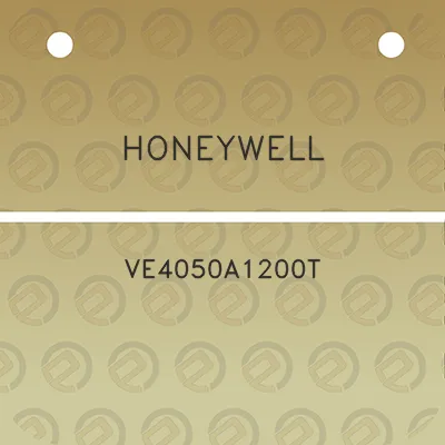 honeywell-ve4050a1200t