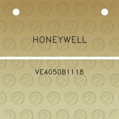 honeywell-ve4050b1118