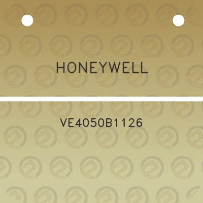 honeywell-ve4050b1126