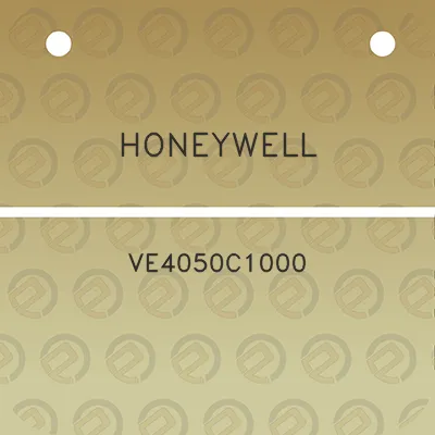 honeywell-ve4050c1000